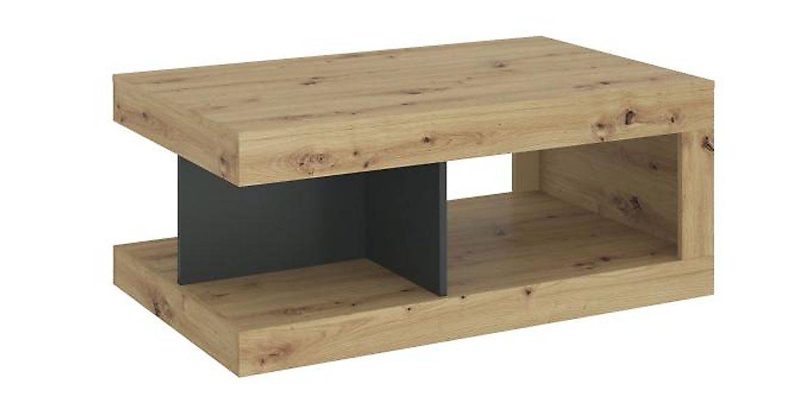LUCI LCCT02 Couchtisch Artisan Eiche/Kosmos grau von Wojcik günstig online kaufen