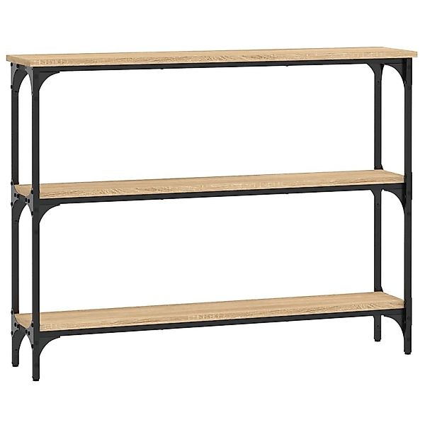 vidaXL Konsolentisch, Beistelltisch Sonoma-Eiche 100x22,5x75 cm günstig online kaufen