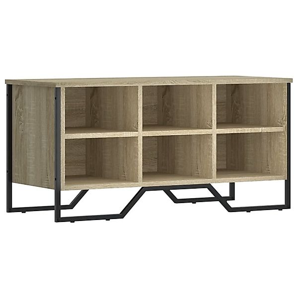 vidaXL Schuhregal Schuhregal Sonoma-Eiche 90x38x45,5 cm günstig online kaufen