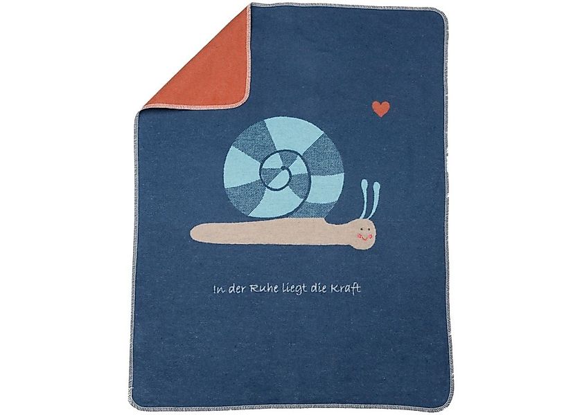 Babydecke Juwel mit Stick 'Schnecke' 70 günstig online kaufen
