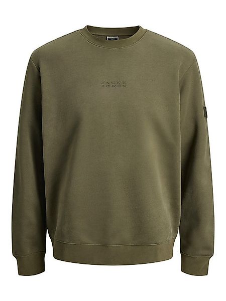 Jack & Jones Sweatshirt JCOPOINT SWEAT BADGE CREW NECK BF günstig online kaufen