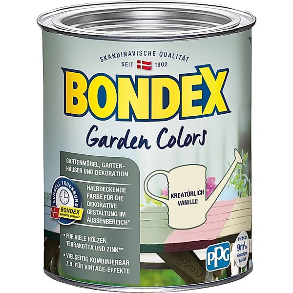 Bondex Garden Colors Kreatürlich Vanille 750 ml günstig online kaufen