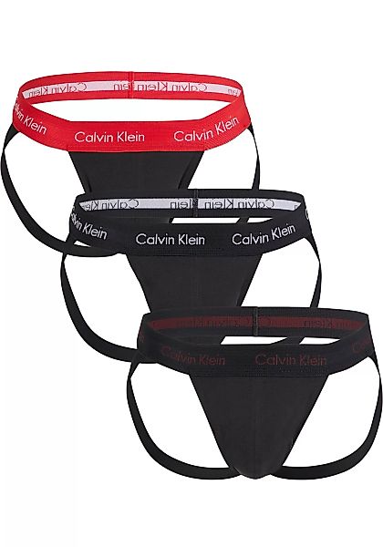 Calvin Klein Underwear String "JOCK STRAP 3PK", (Packung, 3er-Pack), mit Lo günstig online kaufen