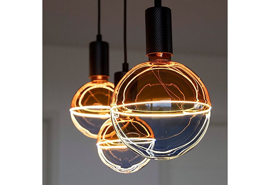 SEGULA LED-Leuchtmittel LED Illusion Globe 188 2tones amber blue, E27, 1 St günstig online kaufen