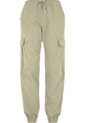 URBAN CLASSICS Cargohose "Urban Classics Damen Ladies High Waist Cargo Jogg günstig online kaufen