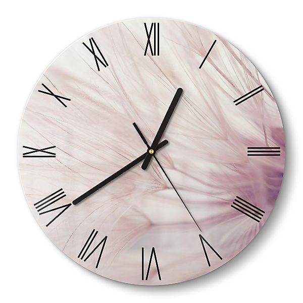 DEQORI Wanduhr 'Zarte Pusteblume' (Glas Glasuhr günstig online kaufen