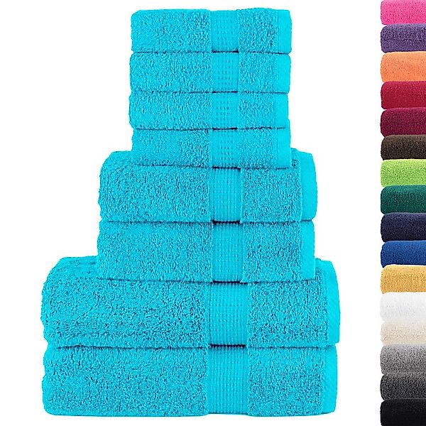 vidaXL Handtuch 8 tlg. Premium-Handtuch-Set SOLUND günstig online kaufen