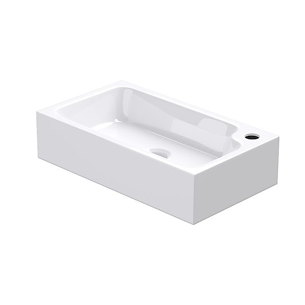doporro Waschbecken Mineralguss Aufsatzwaschbecken Gäste WC günstig online kaufen