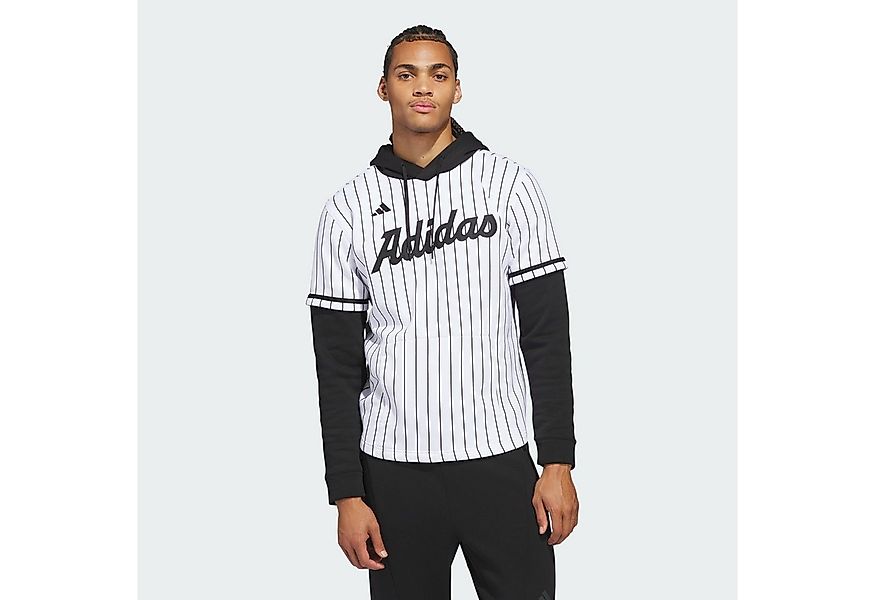 adidas Performance Kapuzenpullover ADIDAS DUGOUT PINSTRIPE KAPUZENTRIKOT (1 günstig online kaufen