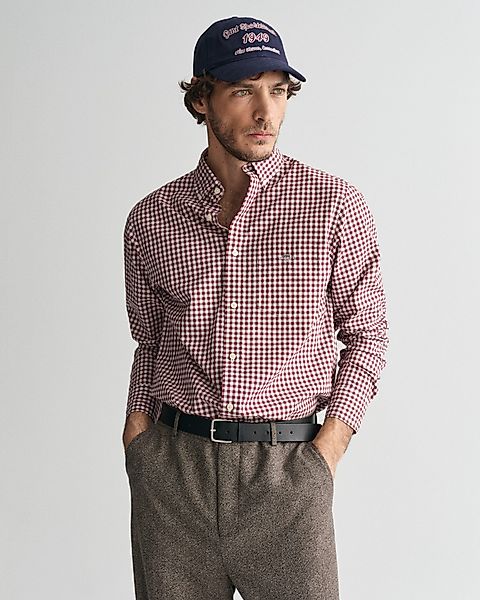 Gant Langarmhemd REG POPLIN GINGHAM SHIRT günstig online kaufen