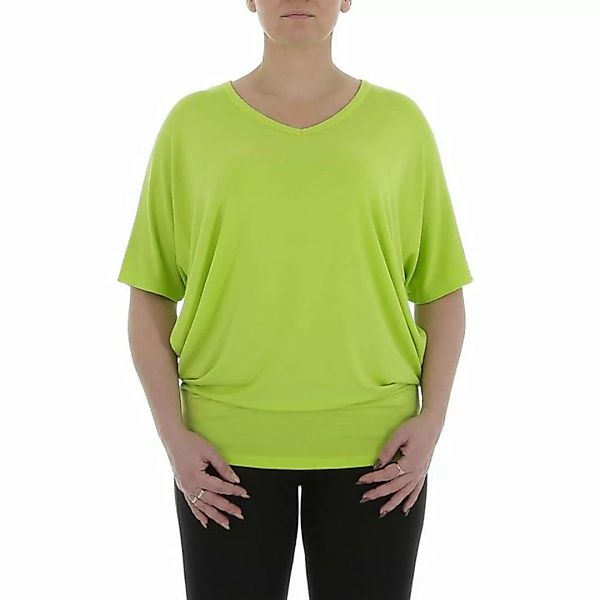 Ital-Design T-Shirt Damen Freizeit (85915844) T-Shirt in Neongrün günstig online kaufen