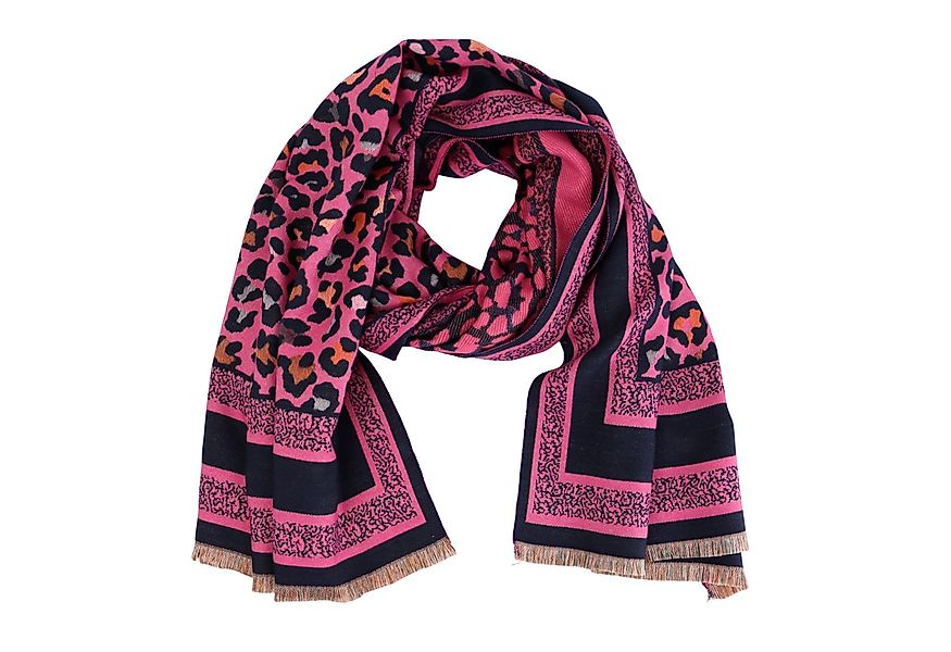 MIRROSI Modeschal weicher und warmer Großes Leo ohne Fransen, 70x190cm, (Le günstig online kaufen