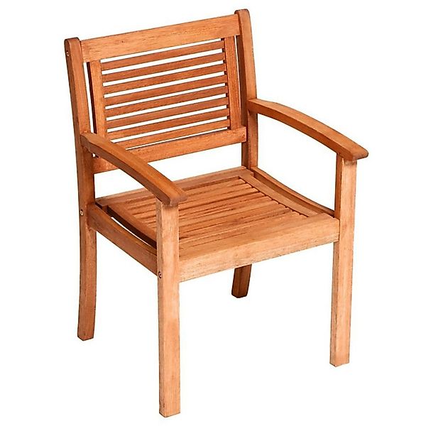 MERXX Gartenstuhl "Cordoba" () 1 Stk.Eukalyptus, braun günstig online kaufen