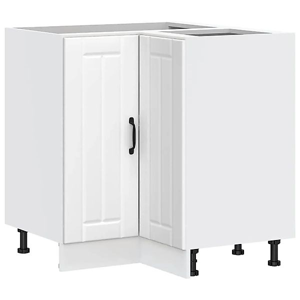 vidaXL Küchen-Eckunterschrank Lucca Weiß Holzwerkstoff 853747 günstig online kaufen