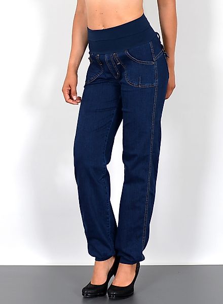 ESRA Pumphose Damen Jeanshose Pumphose hohe günstig online kaufen