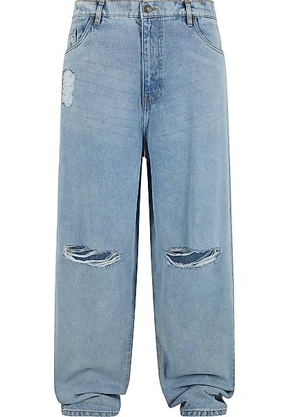 URBAN CLASSICS Bequeme Jeans Urban Classics Heavy Ounce Knee Cut Baggy Fit günstig online kaufen