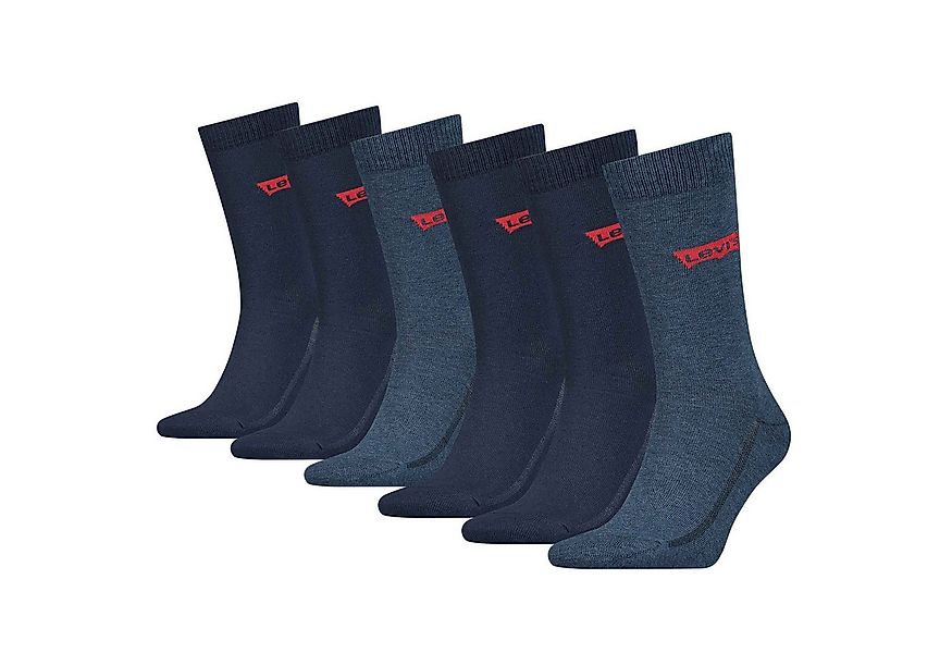Levi's® Kurzsocken Herren Socken 6er Pack Baumwolle (Packung, 6er Pack) günstig online kaufen