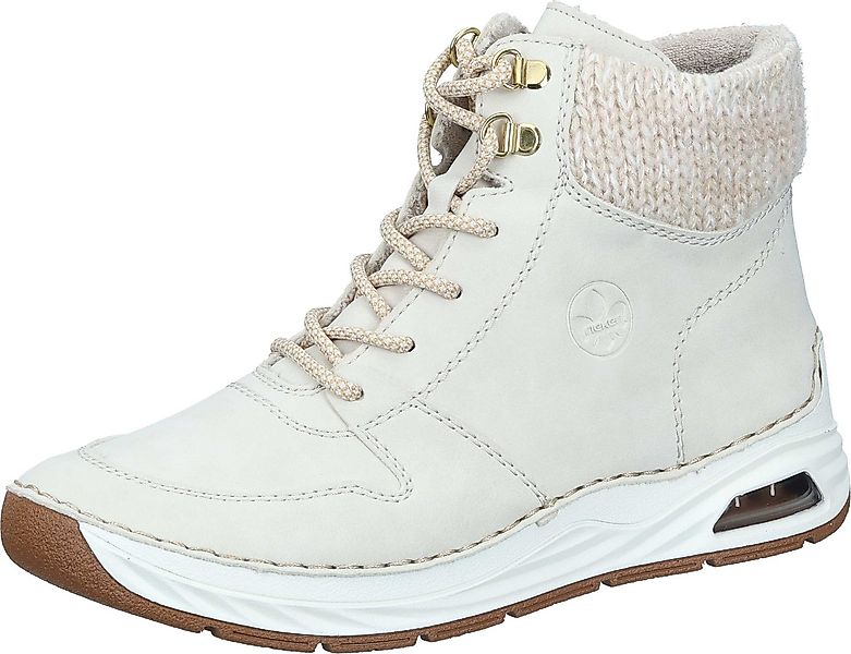 Rieker Stiefeletten Schnürstiefelette aus strapazierfähigem Synthetik günstig online kaufen