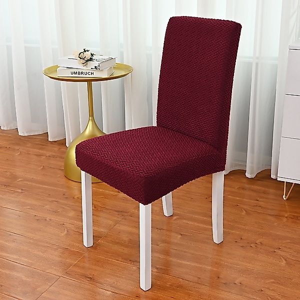 BYSURE Stuhlhusse, Esszimmer Stretch-Stuhlhussen Schonbezug, 2/4/6er günstig online kaufen