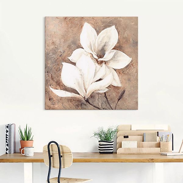 Artland Wandbild »Klassische Magnolien«, Blumen, (1 St.) günstig online kaufen