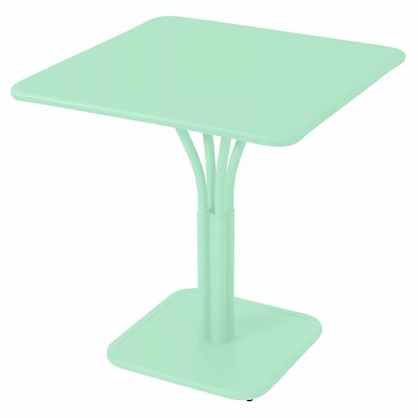 Luxembourg Kleiner Outdoor-Tisch 71x71 cm Opalgrün günstig online kaufen
