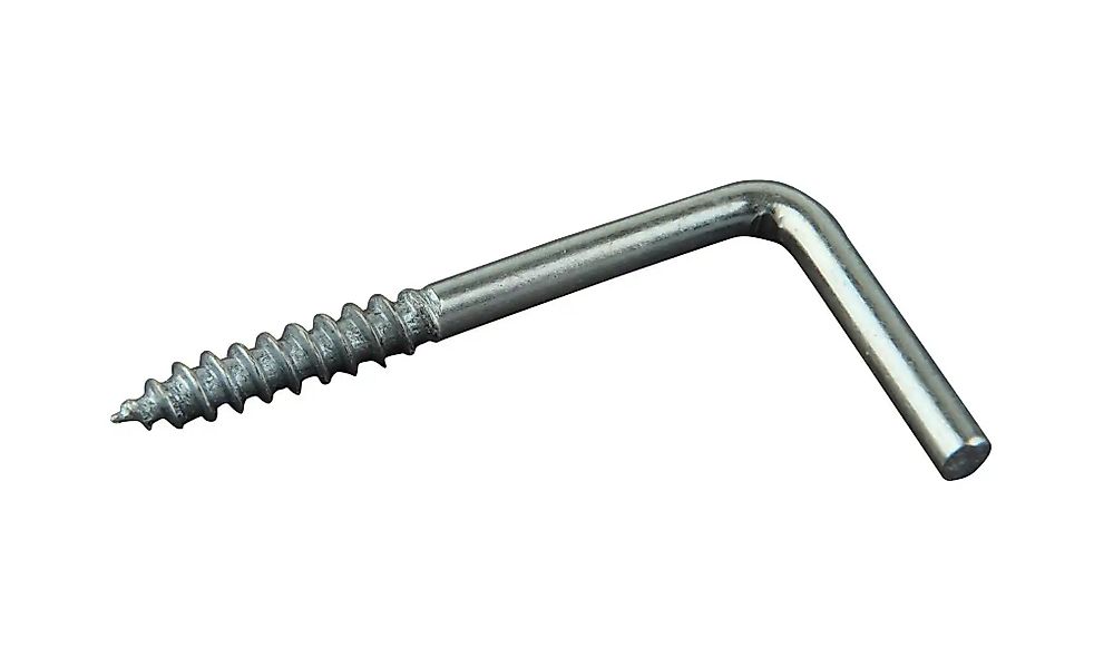 Mydeco Bistro Schraubhaken 4er Set   ¦ silber ¦ Aluminium ¦ Maße (cm): B: 1 günstig online kaufen