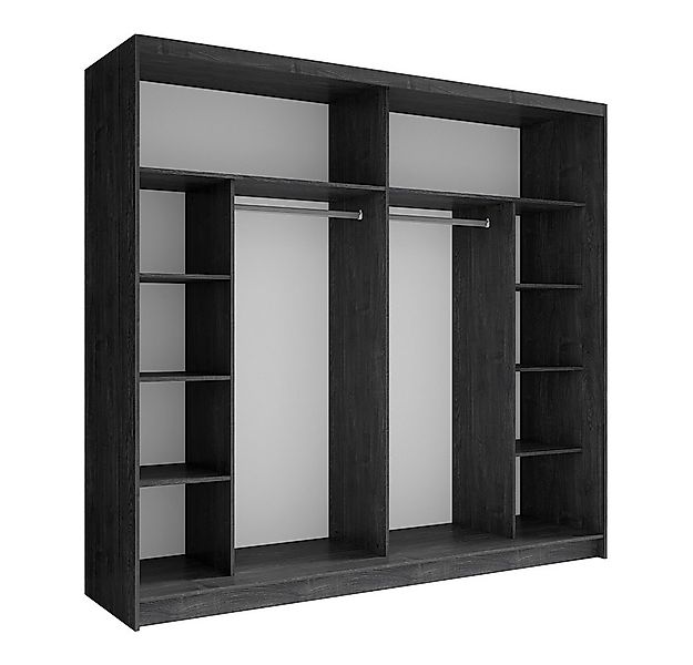 Lomadox Schlafzimmer-Set TORTONA-166, (Spar-Set, 4-tlg., Schwebetürenschran günstig online kaufen