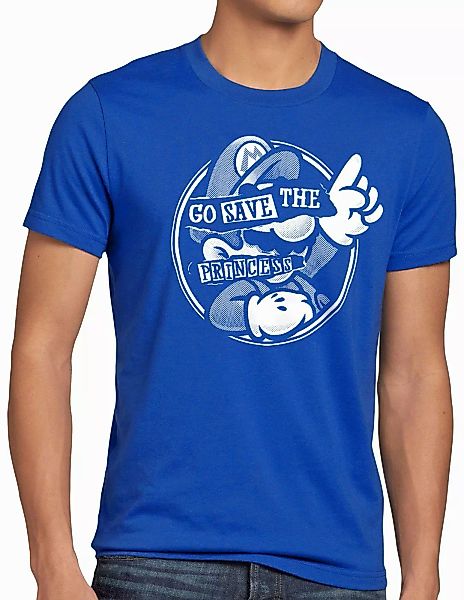 style3 T-Shirt Go Save the Princess günstig online kaufen