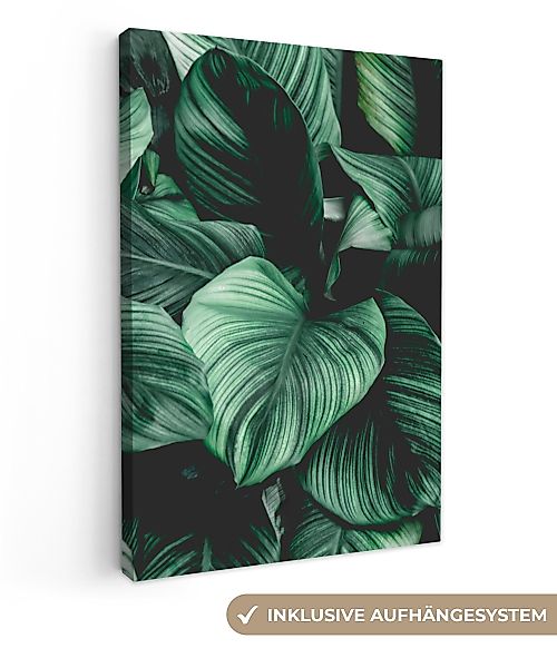 OneMillionCanvasses® Leinwandbild Dschungel - Blätter - günstig online kaufen