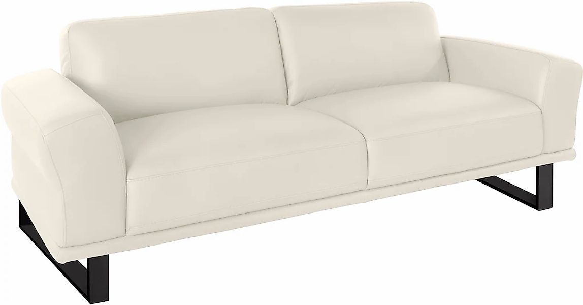 W.SCHILLIG 2,5-Sitzer »montanaa« mit Metallkufen in Schwarz pulverbeschicht günstig online kaufen