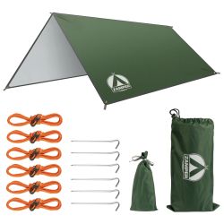 Zamper Tarp-Zelt Tarp Zeltplane 3x3m Wasserdicht günstig online kaufen