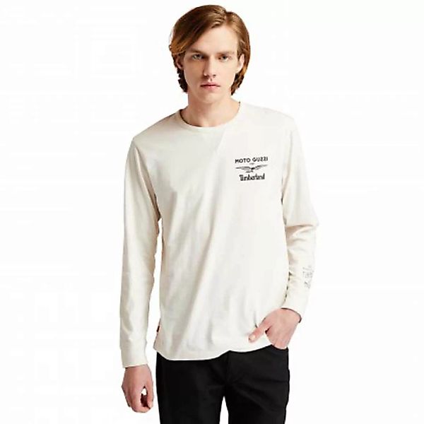 Timberland Mg Graphic Langarm-t-shirt S White Sand günstig online kaufen