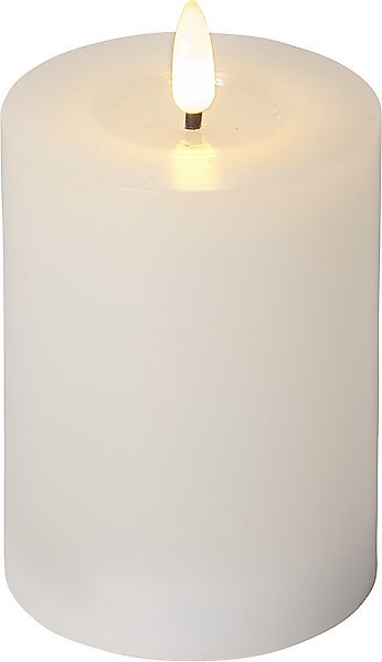 Star Trading LED-Wachskerze weiß 7,5x12,5 flack. 061-40-1 günstig online kaufen