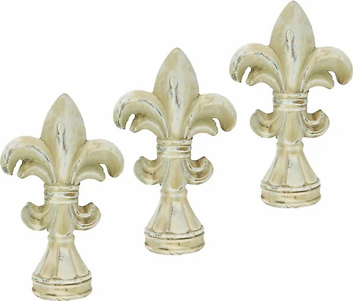I.GE.A. Dekofigur Französische Lilie (3er Set) günstig online kaufen