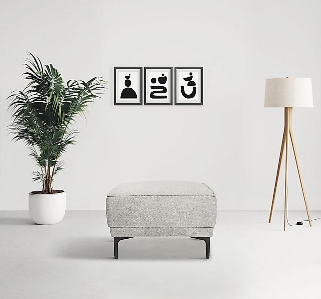 Places of Style Polsterhocker "Oland", passend zur Serie OLAND, Skandi-Desi günstig online kaufen
