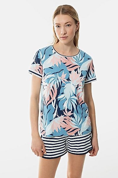 Mey Pyjamaoberteil Damen Serie Daisy Uni (1-tlg) günstig online kaufen
