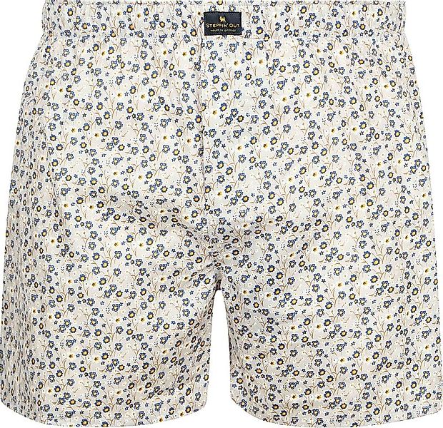Steppin' Out Boxershort Flower Grau - Größe XL günstig online kaufen