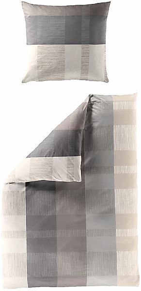 BIERBAUM Bettwäsche "3105" 2 Stk. Renforce, 100 % Baumwolle, pflegeleicht günstig online kaufen