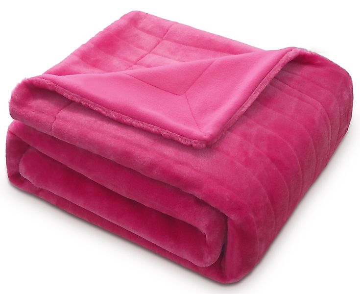 Natura Balance Tagesdecke Decke pink 1,8 günstig online kaufen