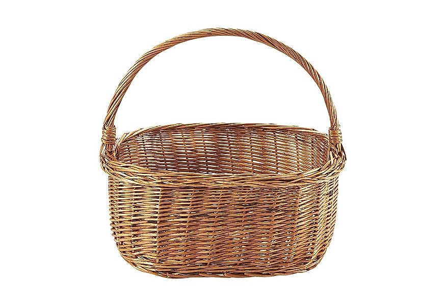 Kobolo Einkaufskorb Autokorb Korb aus Weide - handgeflochten mit Griff günstig online kaufen