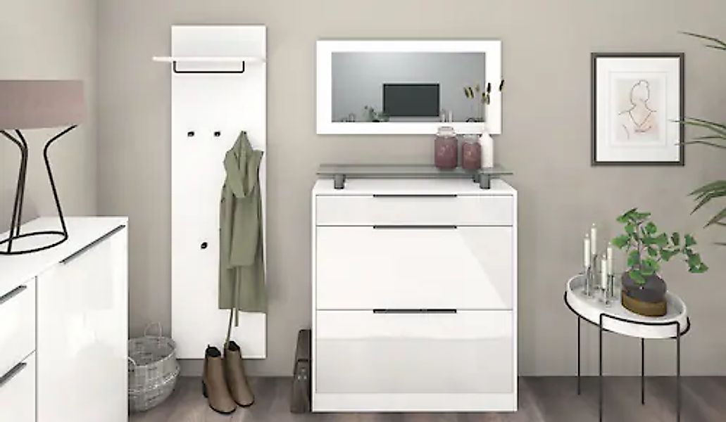 borchardt Möbel Garderoben-Set »Tom« 3 Stk. tlg. günstig online kaufen