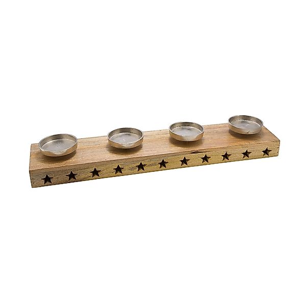Spetebo Adventskranz Mango Kerzenhalter - 4 günstig online kaufen