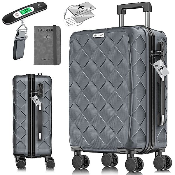 KESSER Hartschalen-Trolley Reisekoffer, 4 Rollen, ABS günstig online kaufen