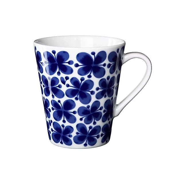 Mon Amie Tasse blau/weiß günstig online kaufen