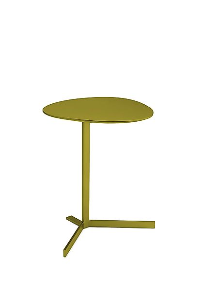 Birdy Kiesel Beistelltisch oval yellow H: 53cm günstig online kaufen