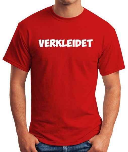 MoonWorks Print-Shirt Herren T-Shirt Verkleidet Fasching günstig online kaufen