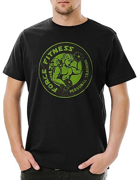Urban Backwoods Print-Shirt Force Fitness Vintage Logo Herren T-Shirt Star günstig online kaufen