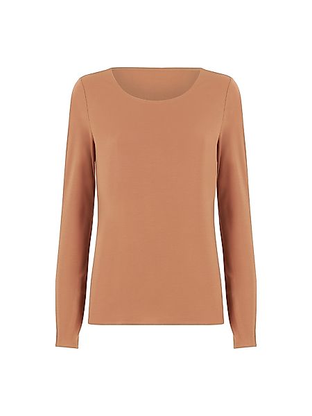 Wolford - Jersey Top Long Sleeves, Frau, soft lion, Größe: XS günstig online kaufen