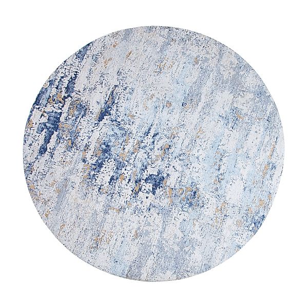 riess-ambiente Teppich MODERN ART 150cm blau günstig online kaufen