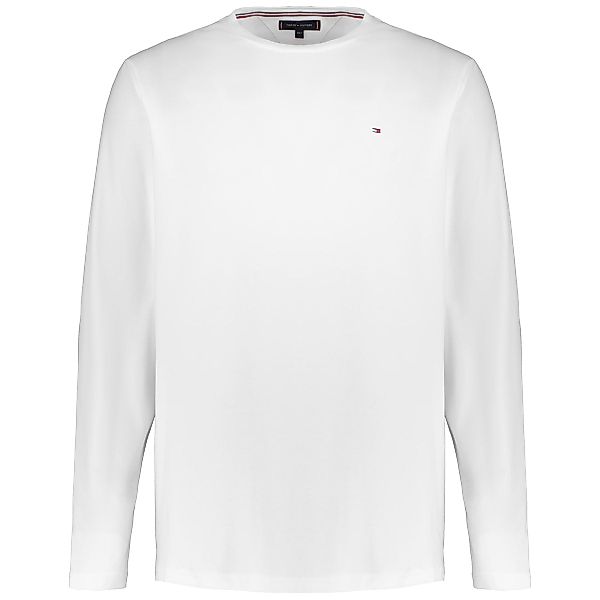 Tommy Hilfiger Longsleeve mit Elasthan Farbe weiß Größe: 5XL günstig online kaufen
